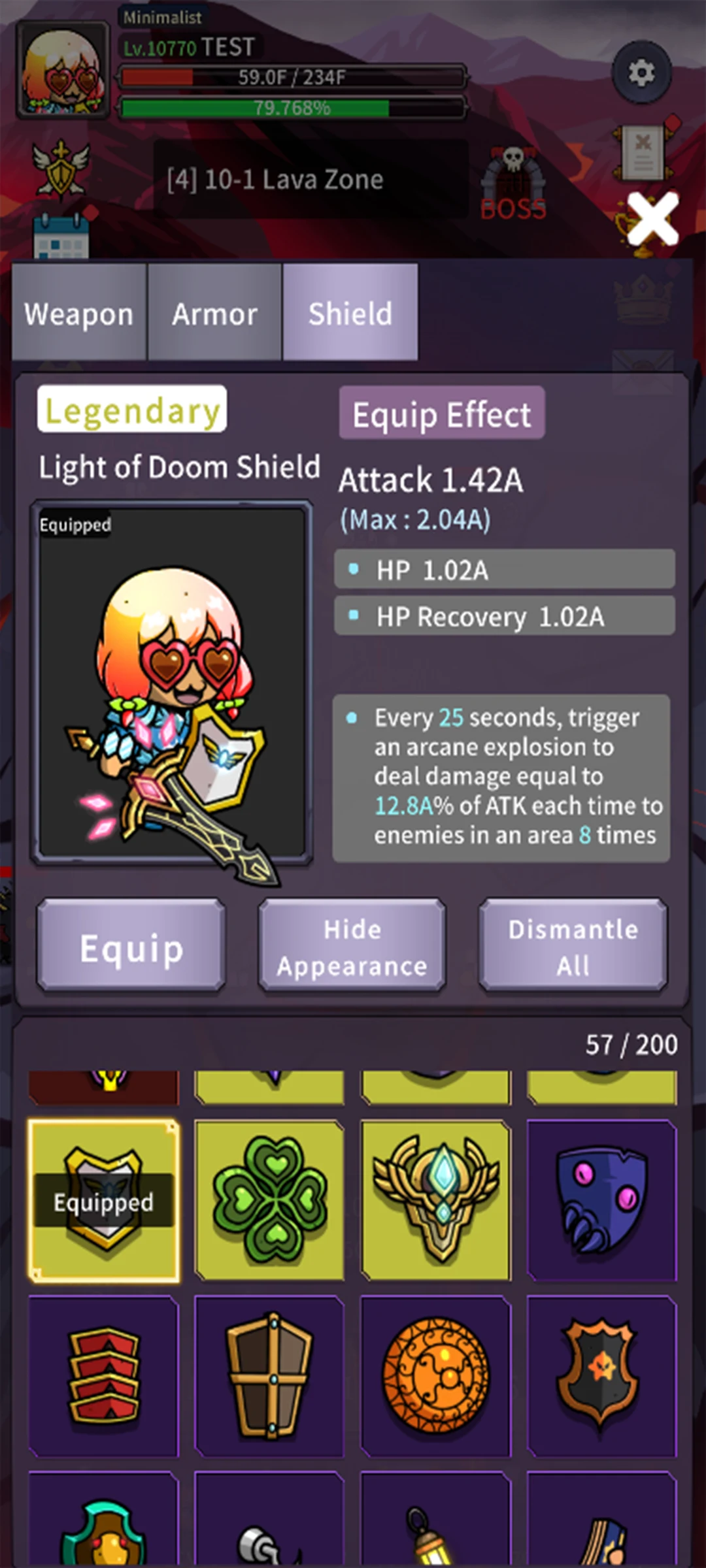 Random Hero: Idle RPG screenshot